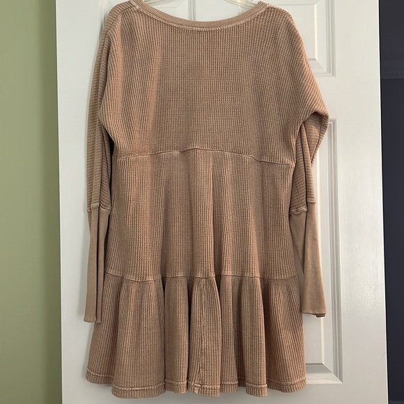 Free People Waffle Dress - Picture 3 of 3